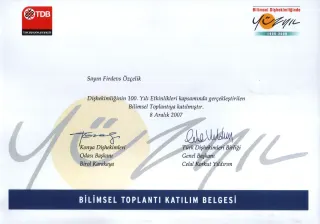 Dt. Firdevs Özçelik profilinde yer alan galeri fotoğrafı.