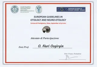 Prof. Dr. Nuri Özgirgin profilinde yer alan galeri fotoğrafı.
