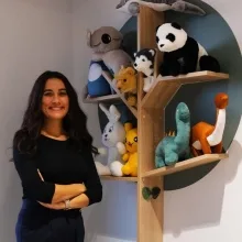 Uzm. Dt. Canan Özdemir — Çocuk Diş Hekimliği (Pedodonti), Eskişehir. Portre fotoğrafı.