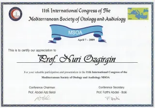 Prof. Dr. Nuri Özgirgin profilinde yer alan galeri fotoğrafı.