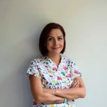 Dr. Dt. Zeynep Başak Yılmaz — Çocuk diş hekimliği (pedodonti), Giresun. Portre fotoğrafı.