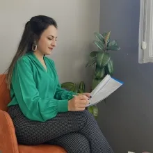 Psk. Hatice Öztürk — Psikoloji. Portre fotoğrafı.