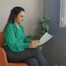 Psk. Hatice Öztürk — Psikoloji. Portre fotoğrafı.