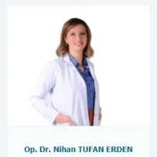 Op. Dr. Nihan Tufan Erden — Kadın Hastalıkları Ve Doğum, Çankaya, Ankara. Portre fotoğrafı.