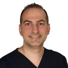 Dr. Öğr. Üyesi Pamir Meriç — Ortodonti, Edirne. Portre fotoğrafı.