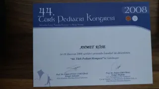 Uzm. Dr. Ahmet Köse profilinde yer alan galeri fotoğrafı.