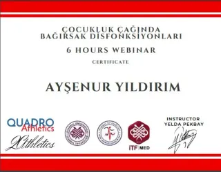 Fzt. Ayşenur Yıldırım profilinde yer alan galeri fotoğrafı.