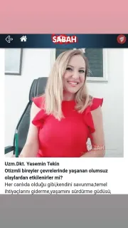Uzm. Dkt. Yasemin Tekin profilinde yer alan galeri fotoğrafı.