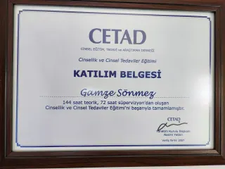 Uzm. Dr. Gamze Sönmez Avaroğlu profilinde yer alan galeri fotoğrafı.