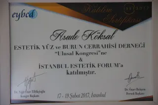 Op. Dr. Asude Köksal profilinde yer alan galeri fotoğrafı.