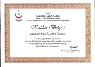 Uzm. Dr. Cemil Işık Sönmez profilinde yer alan galeri fotoğrafı.