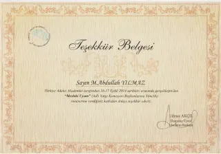M. Abdullah Yılmaz profilinde yer alan galeri fotoğrafı.