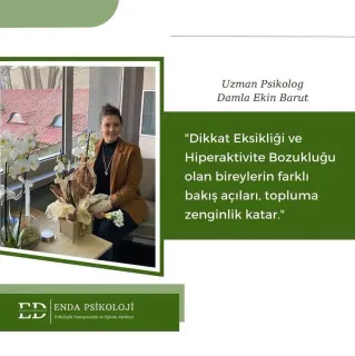 Uzm. Psk. Damla Ekin Barut profilinde yer alan galeri fotoğrafı.