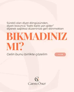 Dyt. Cansu Öner profilinde yer alan galeri fotoğrafı.