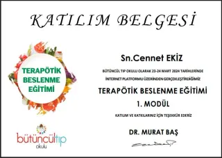 Dyt. Cennet Ekiz Çiçekli profilinde yer alan galeri fotoğrafı.