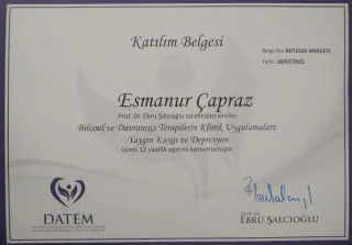 Psk. Esmanur Çapraz profilinde yer alan galeri fotoğrafı.