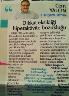 Uzm. Dr. Cem Yalçın profilinde yer alan galeri fotoğrafı.