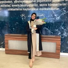 Psk. Sena Nur Yutaz — Psikoloji, Kayseri. Portre fotoğrafı.