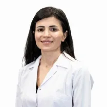 Uzm. Dr. Cansu Gerçek — Çocuk ve Ergen Psikiyatrisi, Üsküdar, İstanbul. Portre fotoğrafı.