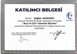 Uzm. Dr. Çağlar Açıkgöz profilinde yer alan galeri fotoğrafı.