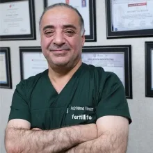 Prof. Dr. Mehmet Yılmazer — Kadın hastalıkları ve doğum, Afyonkarahisar. Portre fotoğrafı.