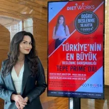 Dyt. Beyza Yurttakalan — Diyetisyen, Ankara. Portre fotoğrafı.