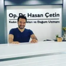 Op. Dr. Hasan Çetin — Kadın Hastalıkları Ve Doğum, Çanakkale. Portre fotoğrafı.