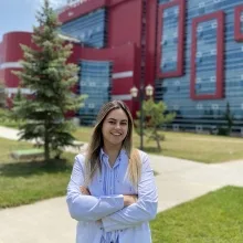 Fzt. Gülben Aleyna Bulut — Fizyoterapi Ve Rehabilitasyon, Ankara. Portre fotoğrafı.
