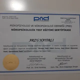 Psk. Arzu Hayırlı Usluer profilinde yer alan galeri fotoğrafı.