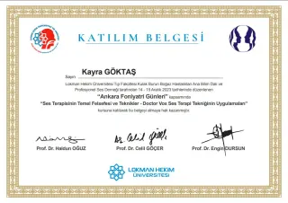 Uzm. Dkt. Kayra Göktaş profilinde yer alan galeri fotoğrafı.