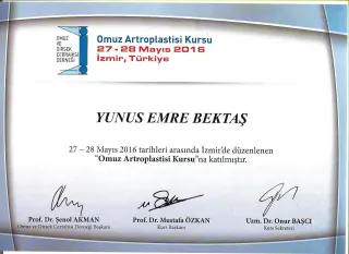 Op. Dr. Yunus Emre Bektaş profilinde yer alan galeri fotoğrafı.