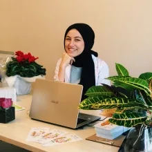 Dyt. Merve Can Tezel — Diyetisyen, İstanbul. Portre fotoğrafı.