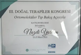 Dyt. Nazeli Yardım profilinde yer alan galeri fotoğrafı.