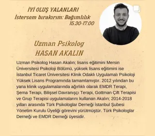 Uzm. Psk. Hasan Akalın profilinde yer alan galeri fotoğrafı.