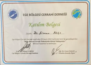 Doç. Dr. Erman Alçı profilinde yer alan galeri fotoğrafı.
