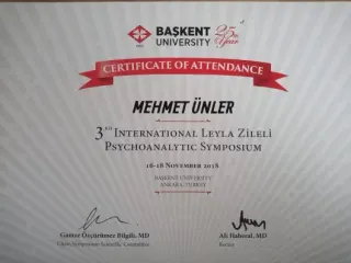 Uzm. Dr. Mehmet Ünler profilinde yer alan galeri fotoğrafı.