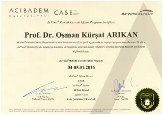 Prof. Dr. Osman Kürşat Arıkan profilinde yer alan galeri fotoğrafı.