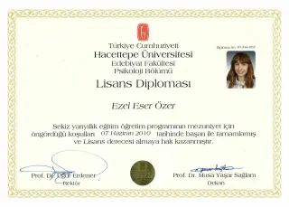 Uzm. Psk. Ezel Eser Koçak Özer profilinde yer alan galeri fotoğrafı.
