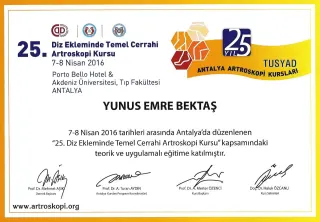Op. Dr. Yunus Emre Bektaş profilinde yer alan galeri fotoğrafı.