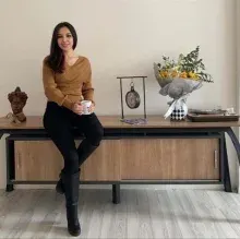 Psk. Damla Dilan Topaktaş — Psikoloji, Çorum. Portre fotoğrafı.