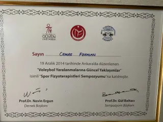 Fzt. Cemre Efeoğlu profilinde yer alan galeri fotoğrafı.