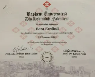 Dt. Bora Kırdinli profilinde yer alan galeri fotoğrafı.