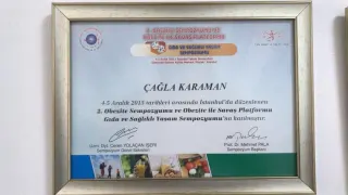 Dyt. Çağla Karaman profilinde yer alan galeri fotoğrafı.