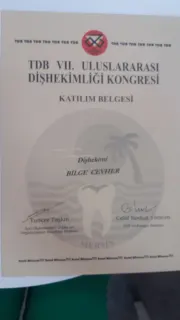Dt. Bilge Cevher profilinde yer alan galeri fotoğrafı.