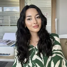 Dyt. Merve Söğüt — Diyetisyen, Kocaeli. Portre fotoğrafı.