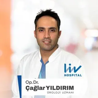 Op. Dr. Çağlar Yıldırım — Üroloji, İlkadım, Samsun. Portre fotoğrafı.