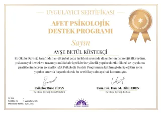 Kl. Psk. Ayşe Betül Köstekçi profilinde yer alan galeri fotoğrafı.