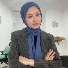 Dyt. Feyza Koçhan — Diyetisyen, İstanbul. Portre fotoğrafı.