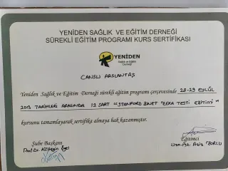 Uzm. Psk. Cansu Arslantaş Süren profilinde yer alan galeri fotoğrafı.