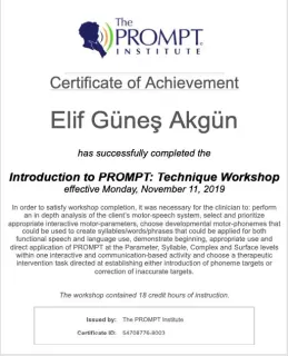 Uzm. Dkt. Elif Güneş Gülsoy profilinde yer alan galeri fotoğrafı.